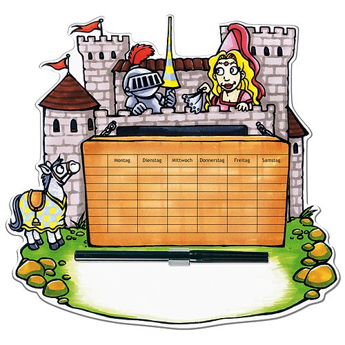 EF03202022-00000 - Stundenplan " Märchenschloss" , bunt