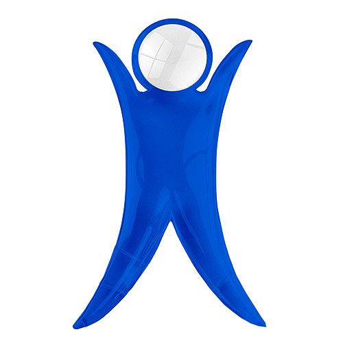 EF04405003-00000 - Brieföffner " Mr. Fun" , blau