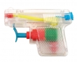 0402405 - Mini-Wasserpistole " Aqua"  mit transparentem Geh�use und farbigem Innenleben - transparent