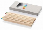 10621900 - 6-tlg. Stifte-Set, braun, Holz